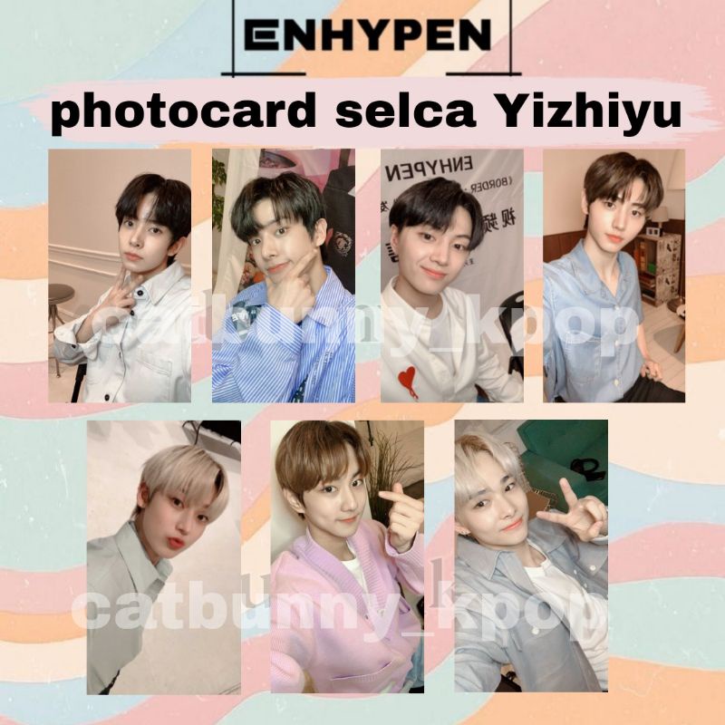 Photocard Selca Yizhiyu Enhypen unofficial