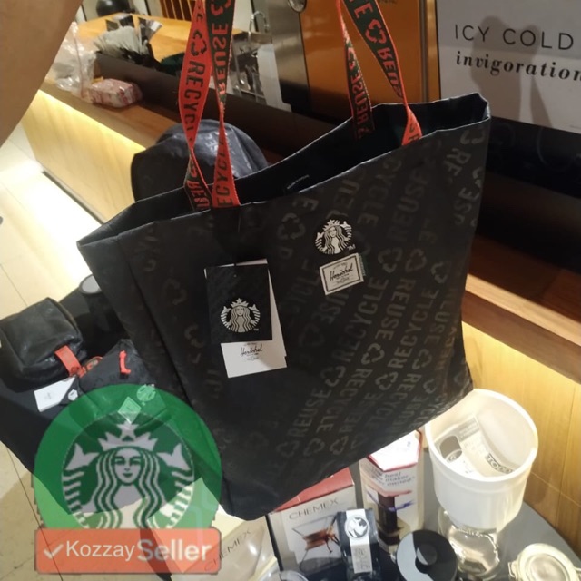 Tote bag Herschel x Starbucks Collection