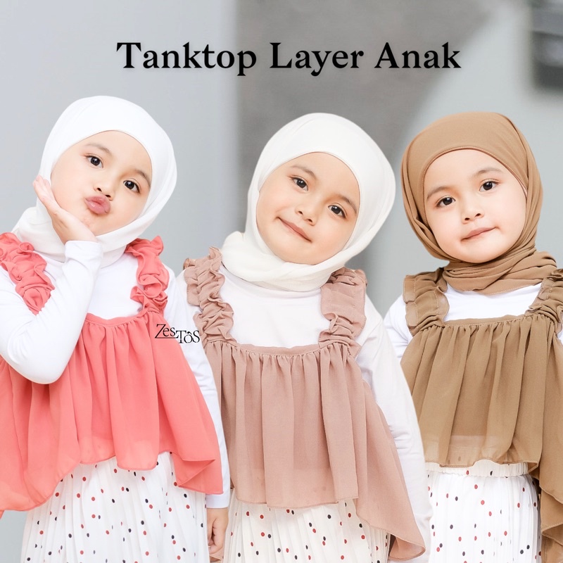 TANKTOP LAYER ANAK (2LAYER) by ZESTOS