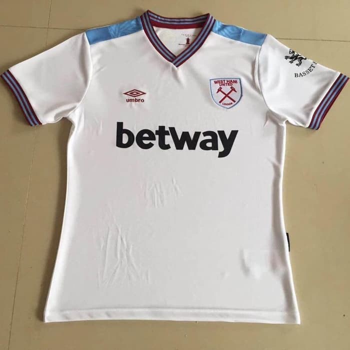 Jersey Baju Bola Westham West Ham Away 2019 2020 Grade Ori Top Quality