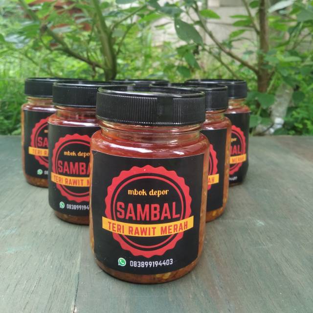 

SAMBAL TERI MBOK DEPOR/RAWIT MERAH/SAMBAL EXTRA PEDAS/PEDASNYA BIKIN NAGIH