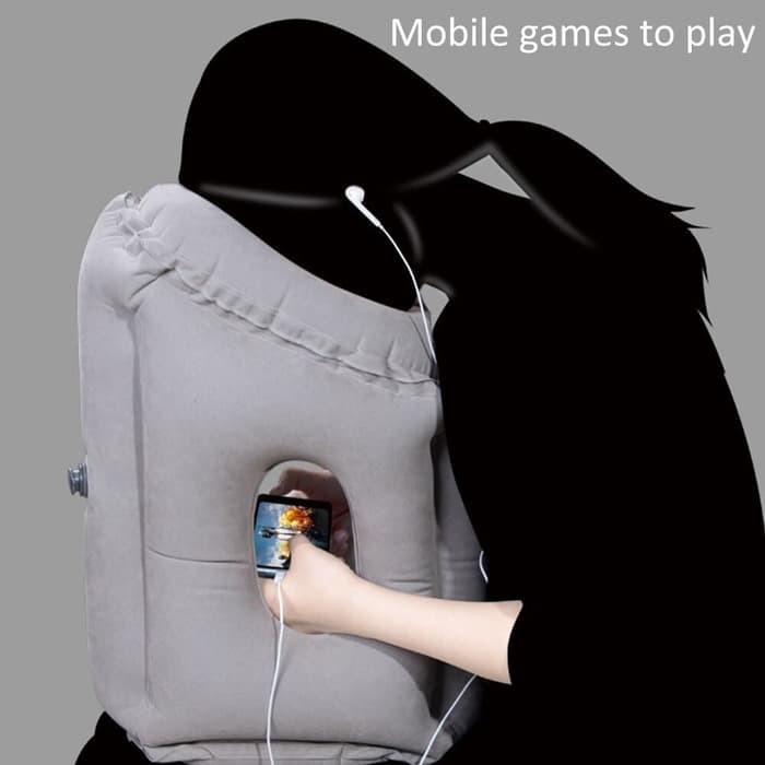 BANTAL MUDIK ANTI BUNGKUK DAN SAKIT LEHER / SMART Travel Neck Pillow