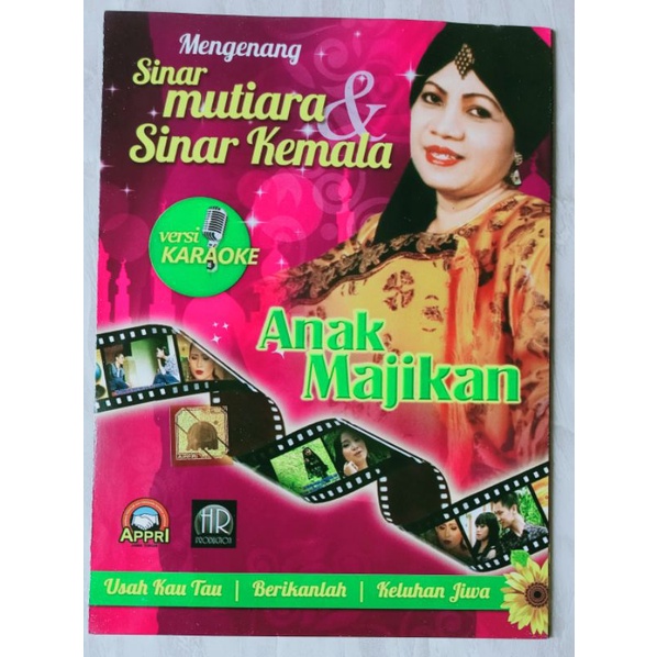 VCD original dangdut Ida Laila om sinar Kemala dan sinar mutiara