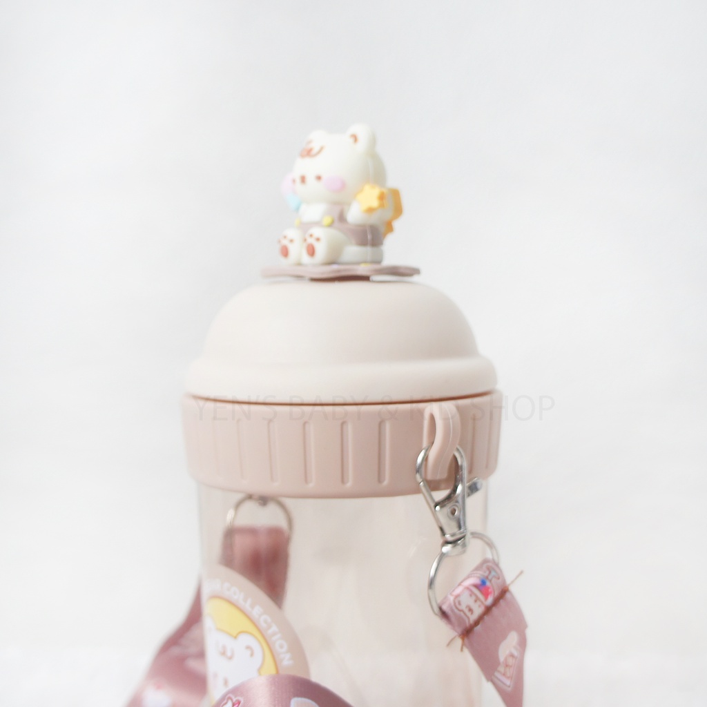 Strap Drink Bottle 480ml - Botol Minum Anak Tali L 9016