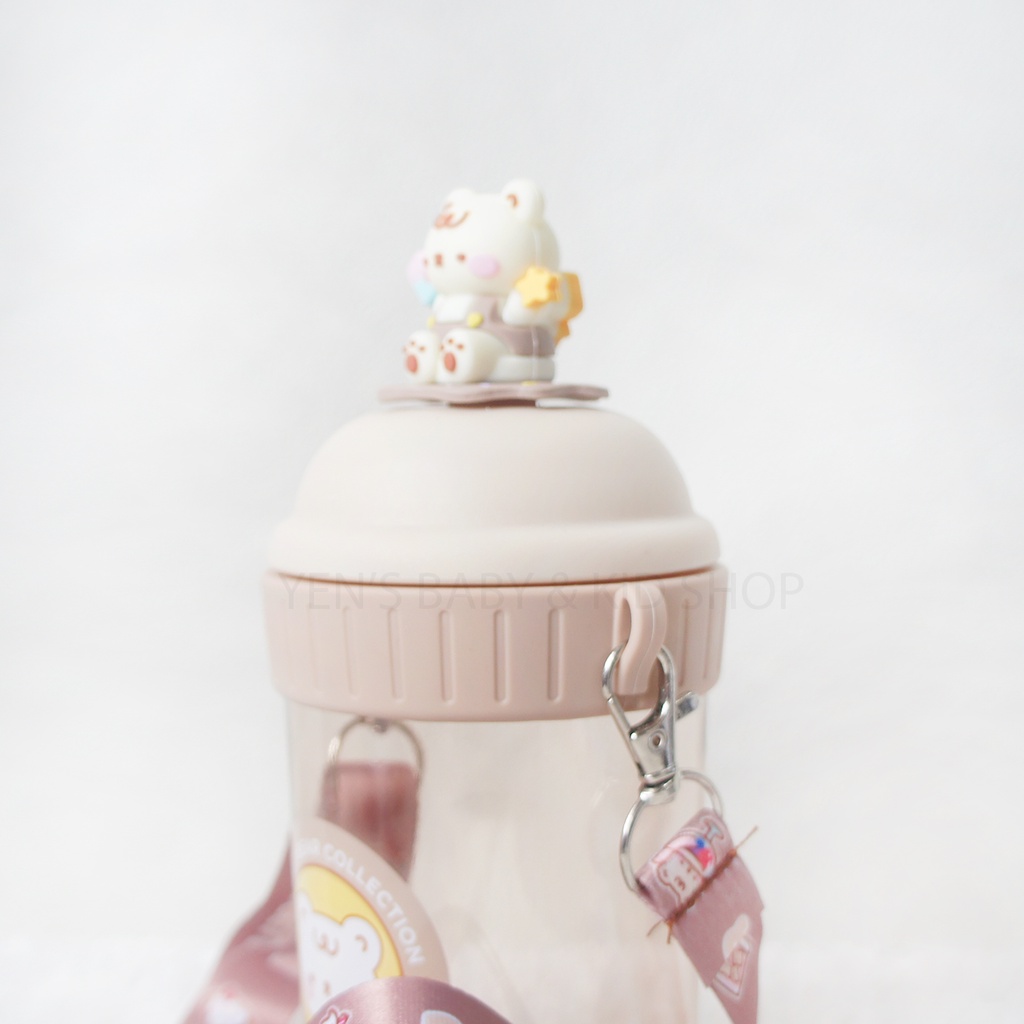 Strap Drink Bottle 480ml - Botol Minum Anak Tali L 9016