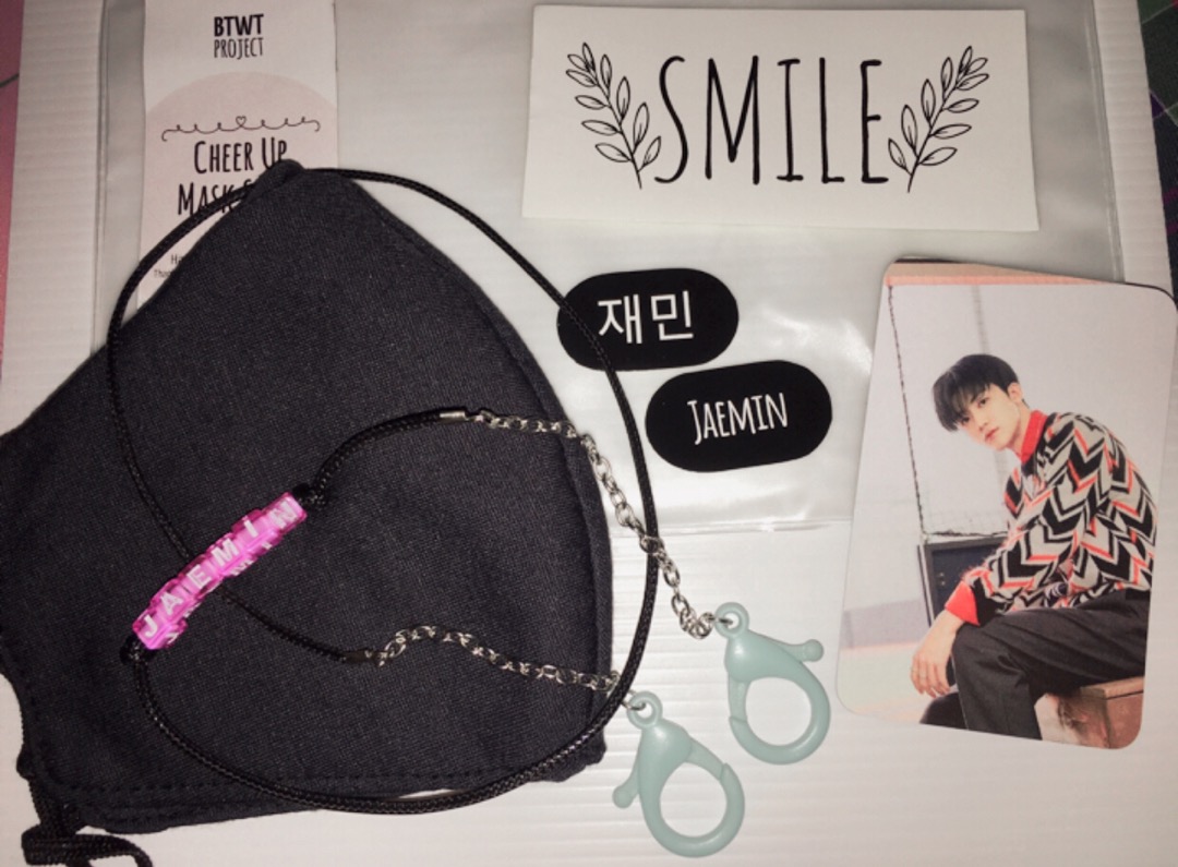 Cheer Up Mask Strap Nct U Work It | Johnny Jungwoo Jaemin Ten Yuta Hendery Jisung