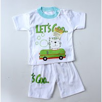 setelan pendek bayi / baju bayi / grosir baju bayi