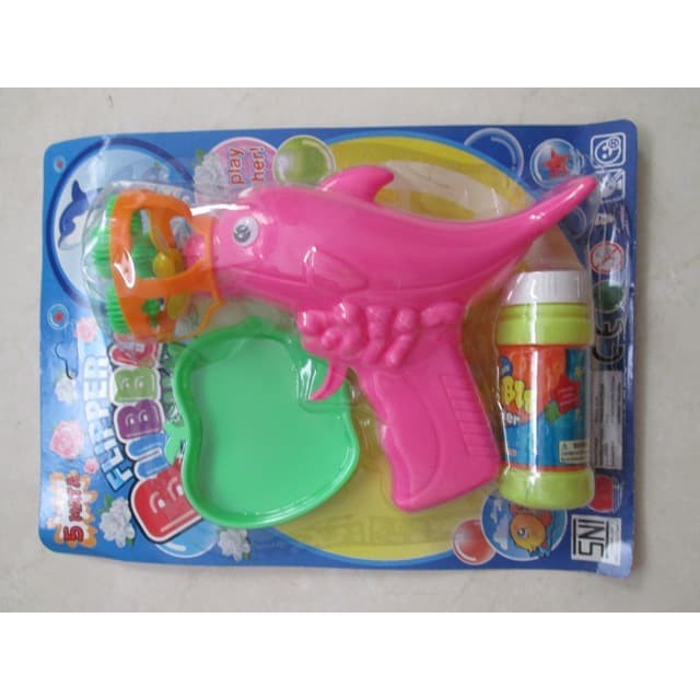 Bubble Gun 5 Mata Pistol Gelembung Sabun