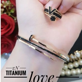 TiTanium set gelang cincin AF5