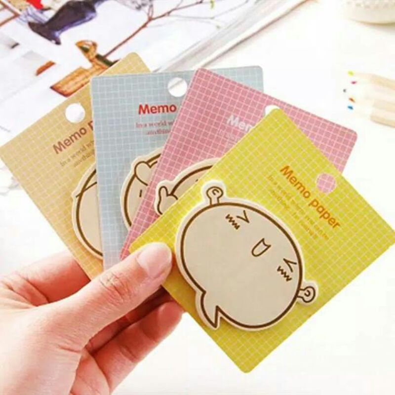 

STICKY NOTES LUCU EMOTICON MURAH / MEMO SHEETS
