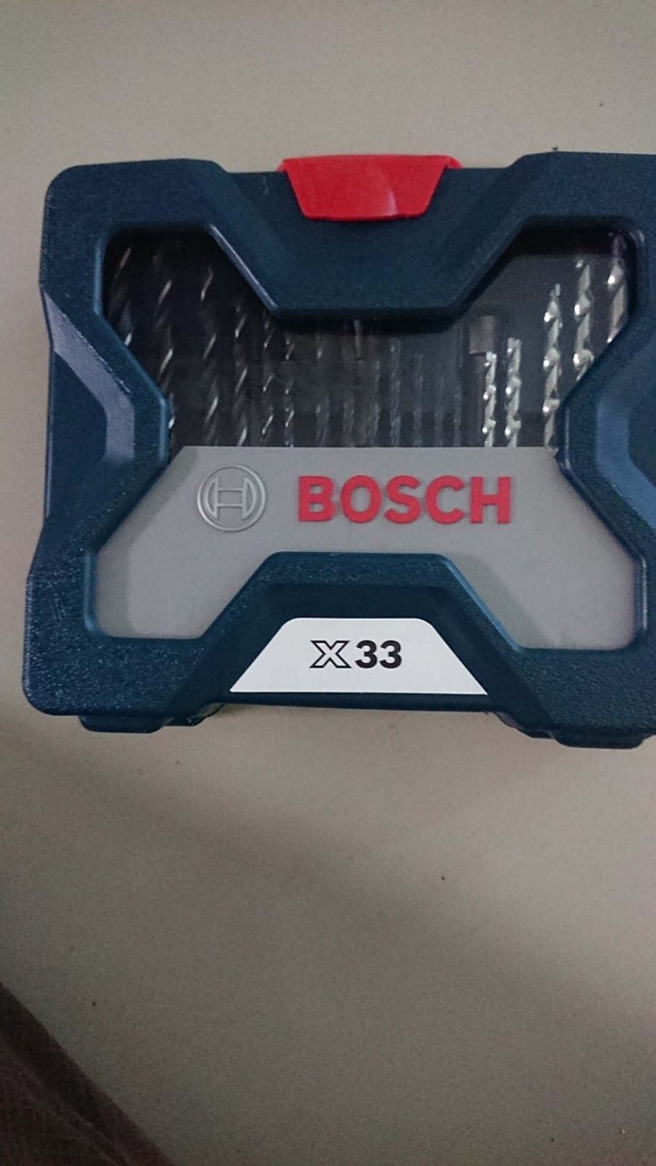 Mata Bor Tembok Beton Besi Kayu 33 Pcs X-line Set Bosch + Mata Obeng Kombinasi Variasi