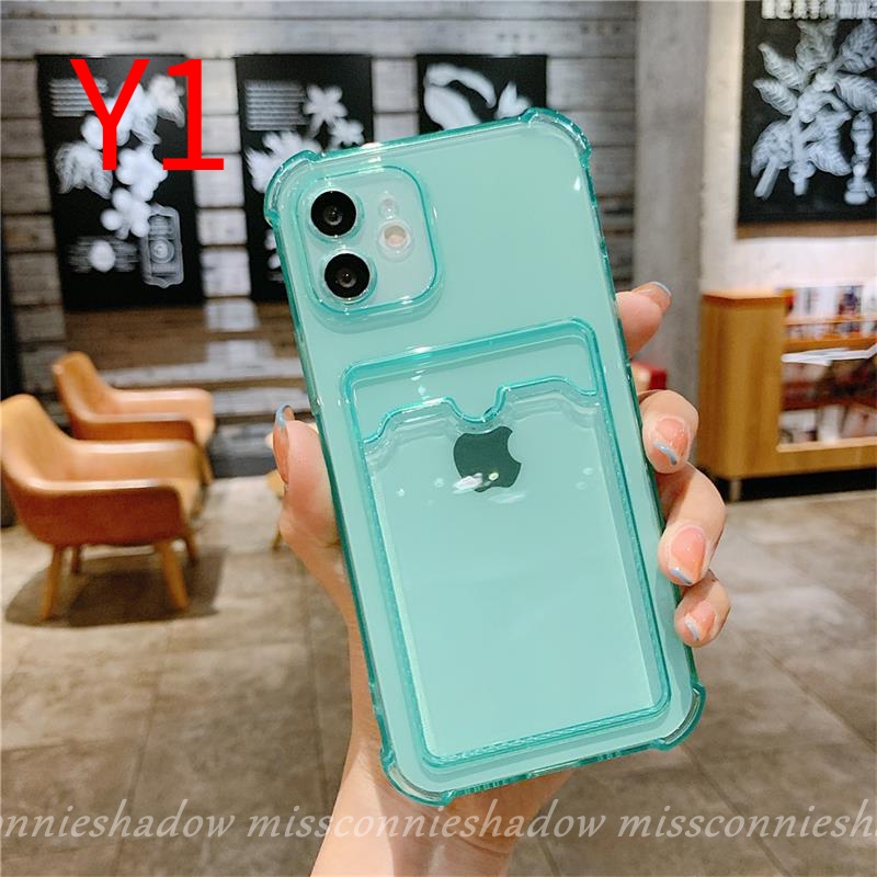 Soft TPU case Iphone 12 Pro 11Pro Max 6 6s 7 8 plus X Xr Xs Max SE 2020 TPU soft case card transparent case