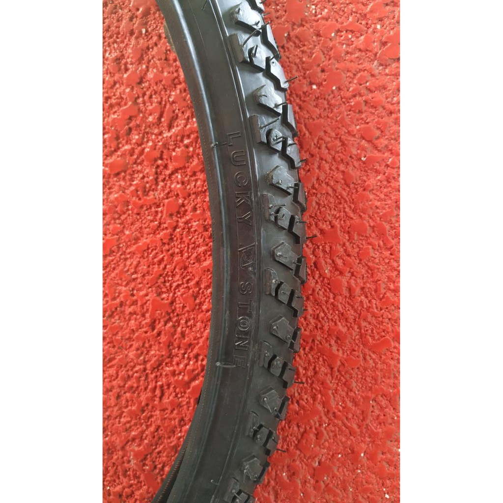 Ban Luar Sepeda LUCKY STONE 26 x 1.95 Hitam ORIGINAL