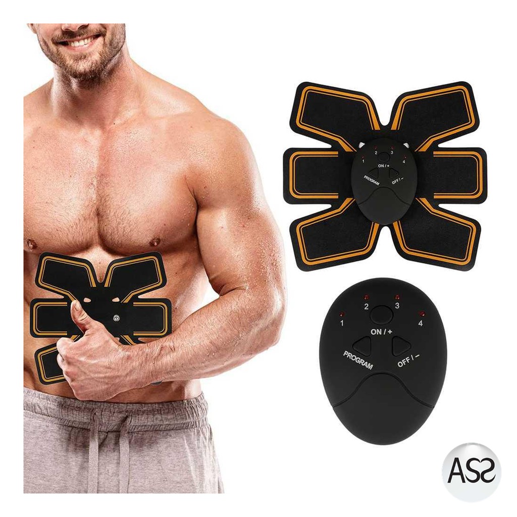 ASS Shop - TOMSHOO Alat Stimulator Terapi EMS Otot Six Pack Muscle Stimulator