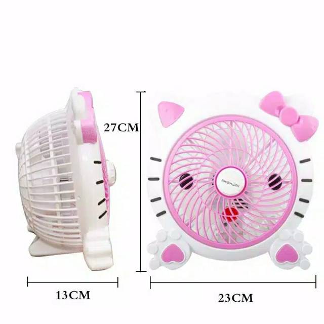 Kipas angin meja HELLO KITTY ADVANCE - 8 inci - garansi 1 tahun