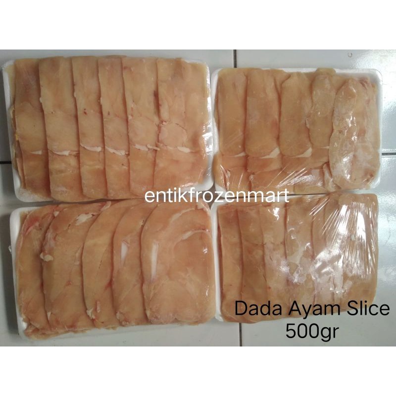 

Dada Ayam Slice 250gr | 500gr