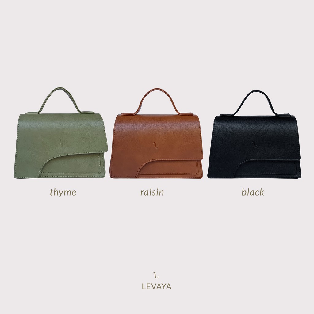 LEVAYA Livia Bag - Black - Tas Wanita