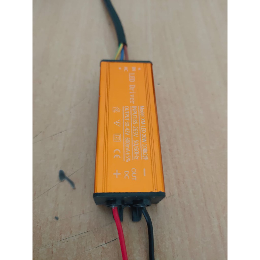 LED Driver IP67 20W WATERPROOF CASING BESI