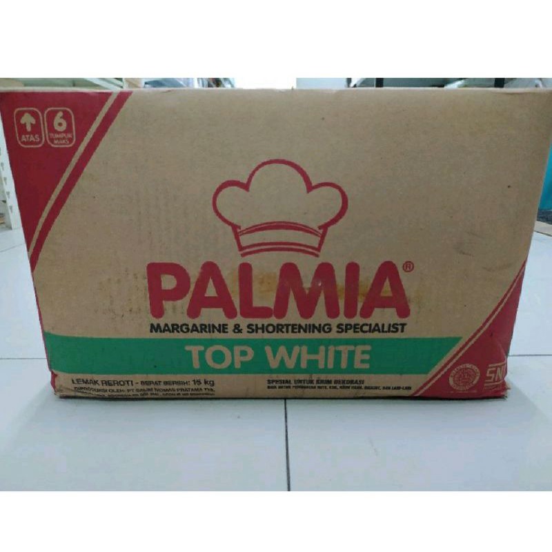 

Palmia Top White 1kg Mentega Putih - Mentega Butter Margarin