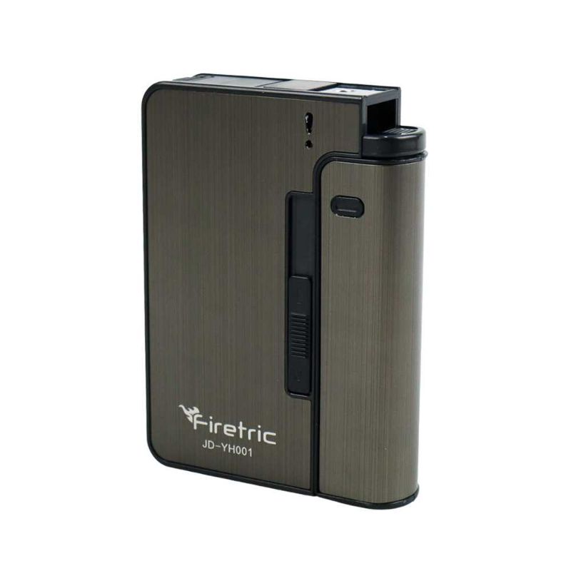 Firetric Kotak Rokok Case with Lighter Korek Api Slot - JD-YH001