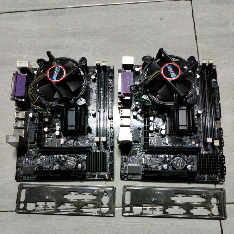 Mainboard Motherboard mobo Intel G41 Processor core 2duo bonus fan