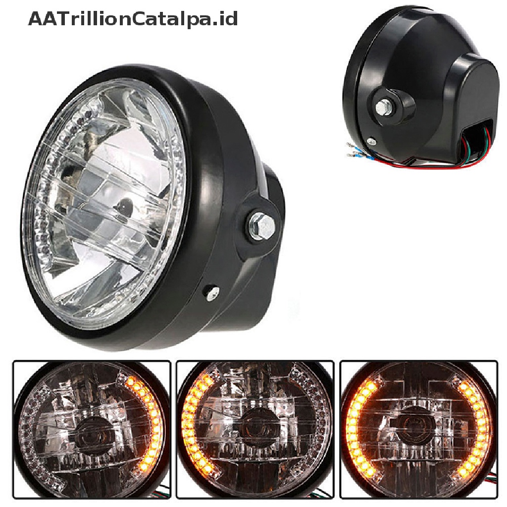 Aatrillioncatalpa Lampu Depansein LED Universal 7 Untuk Motor