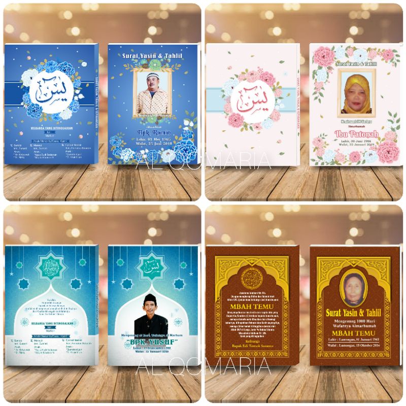 Buku Yasin dan tahlil 96 halaman