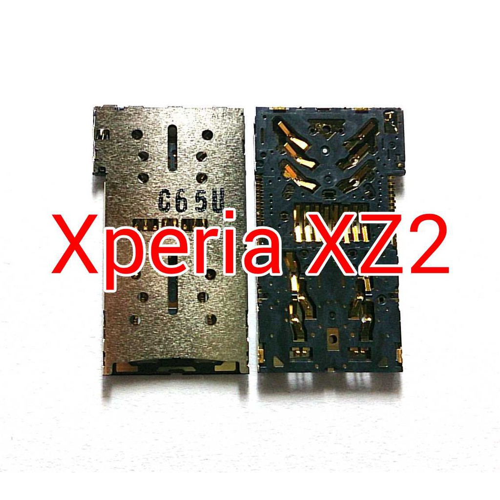 Konektor Sim - Sony Xperia XZ2 Single - XZ2 Dual - H8216 - H8266 - H8296 - H8276 - 702SO - SO-03K