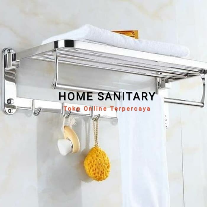 Rak Handuk Stainless/Gantungan Handuk/Gantungan Baju Stainless Staill