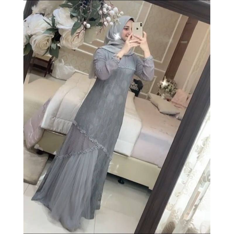 NARIMAN DRESS BY KALEELA GREY XL