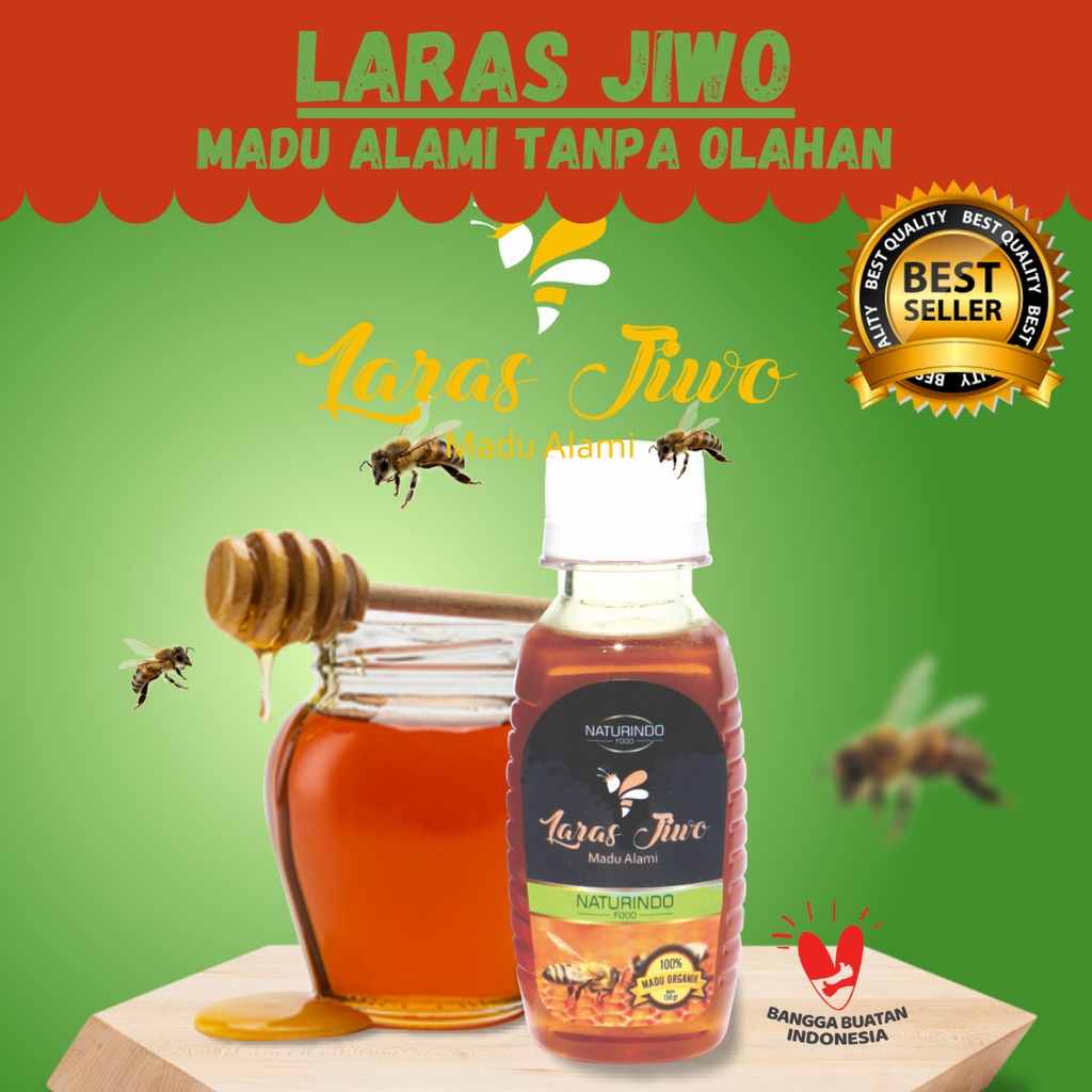

madu laras jiwo madu 100% asli baik untuk kesehatan madu murni naturindo halal