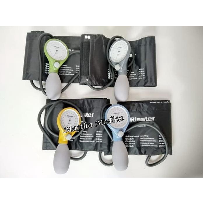 Tensi Meter - Tensimeter Riester Ri-San Sphygmomanometer Aneroid Pegas Jarum Kompas