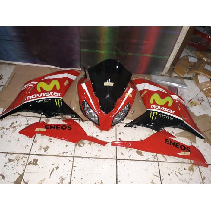 Aksesoris Motor Touring Fairing Depan Ninja FI pnp Byson
