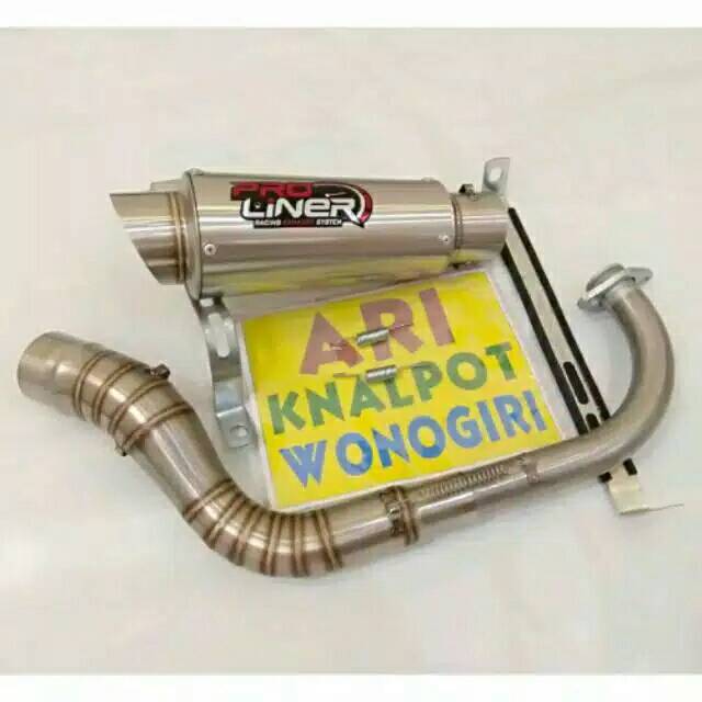 KNALPOT PROLINER TR-1 SHORT BUAT BEAT, VARIO, MIO, AEROX, LEXI, NMAX, DLL
