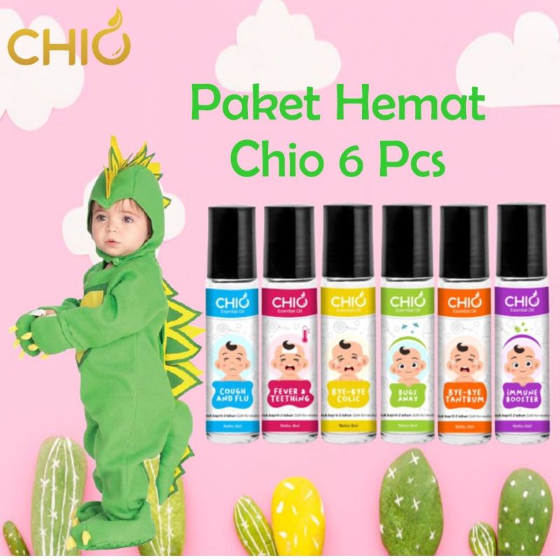 Chio Paket 6 Varian (kemasan Seperti Foto ke 2)