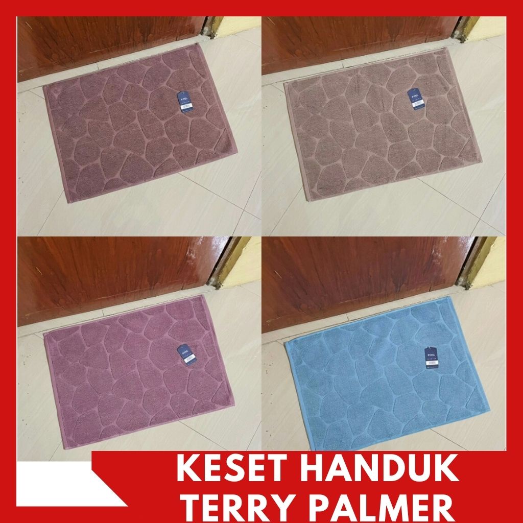 Rc Keset Handuk Terry Palmer Model Cap Kaki Bahan Tebal