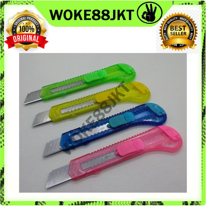 

Hot Sale Woke88Jkt Pisau Cutter Plastik Cutter Murah Murah
