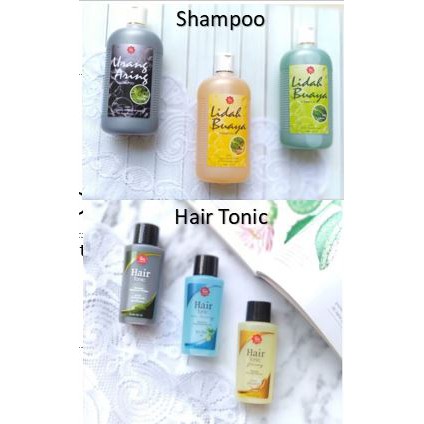 Viva Shampoo 400ml dan Hair Tonic 60ml