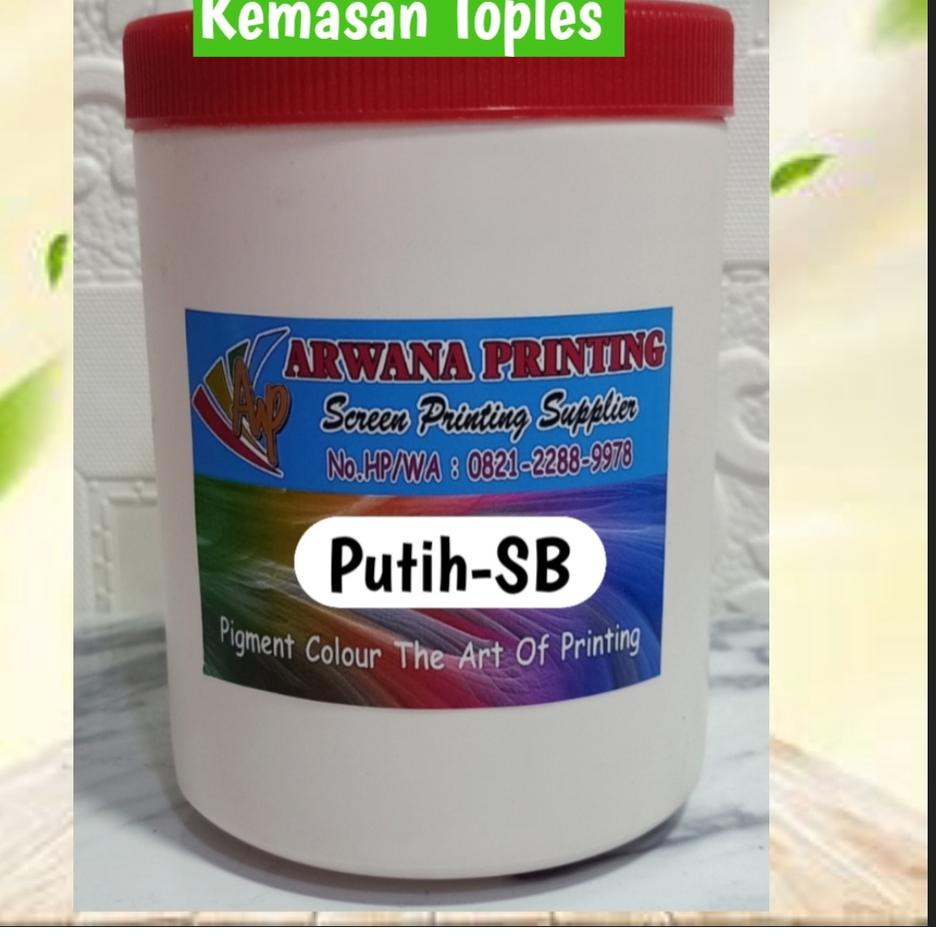 

j8J3v--Tinta Rubber Pasta Putih-SB Cat Sablon Goodie Bag Kantong Spunbond 1kg