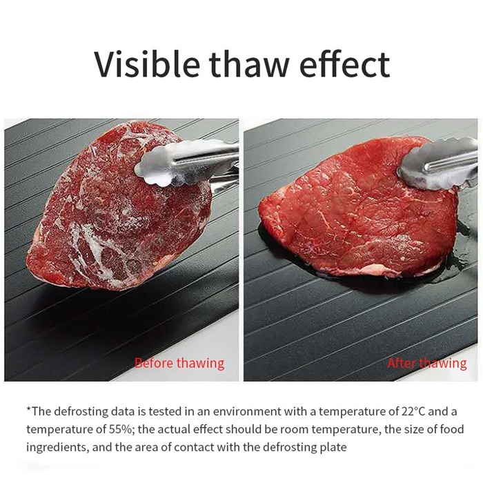 [COD] Papan Alat Pencair Makanan Daging - kan Beku - Alat Pencair - Defrost Tray