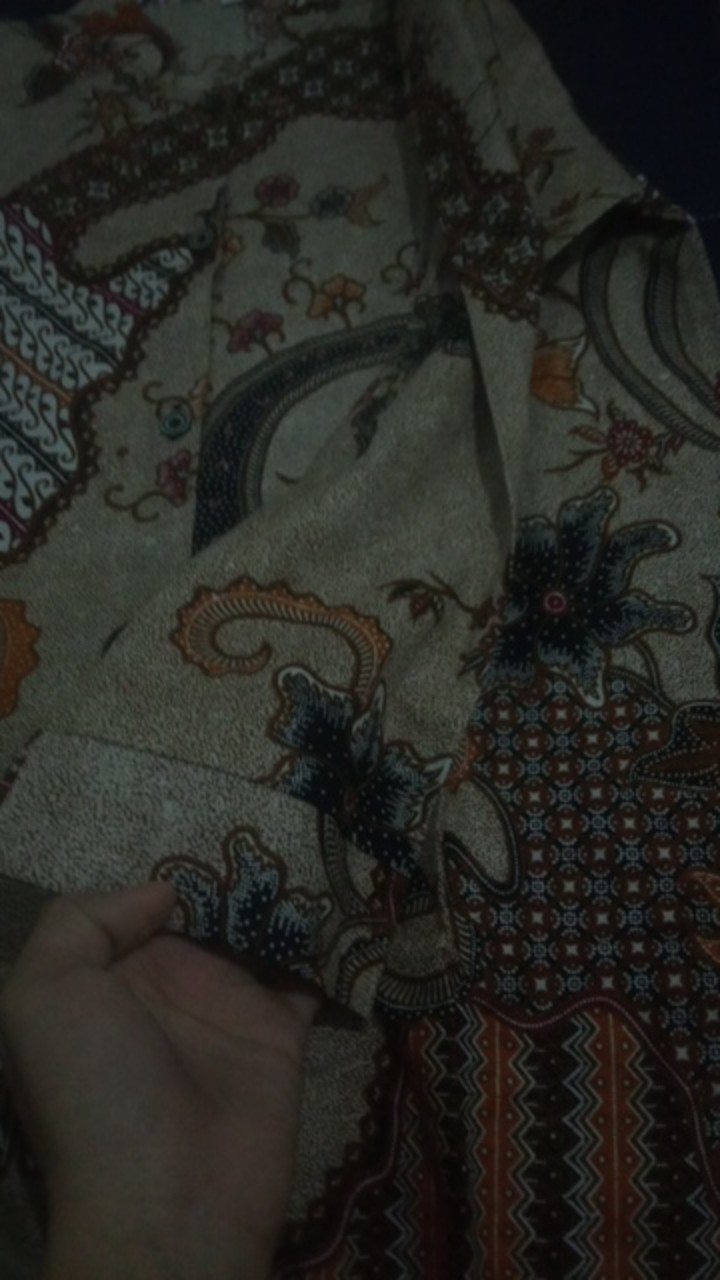 Atasan Batik Wanita / Blouse Batik Wanita Lengan Panjang Blouse Kancing Depan