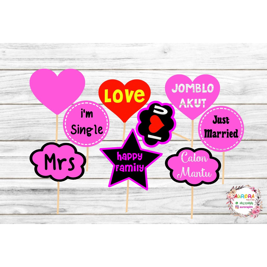 Accessories Photobooth / Photo Property / PHOTO PROPS