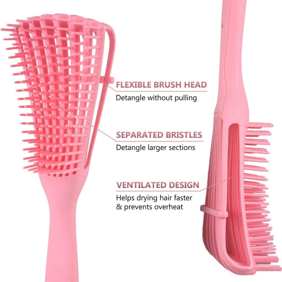 Octopus Hair Brush Scalp Massage Comb Fashion Detangle Adjust Hairbrush Wet Curly Hair Brush Hairdressing Gifts