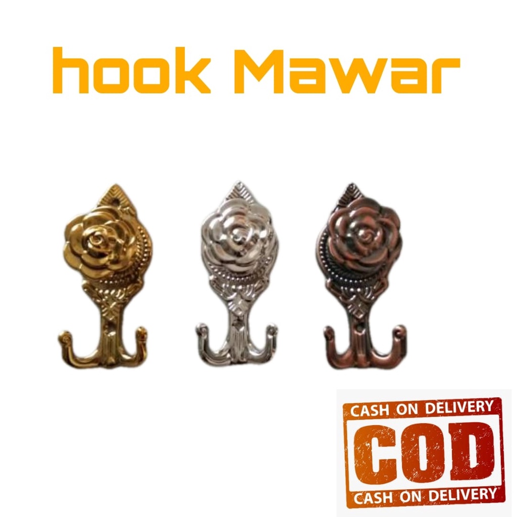 HOOK MAWAR PENGAIT CANTOLAN GORDEN TALI GORDEN mewah