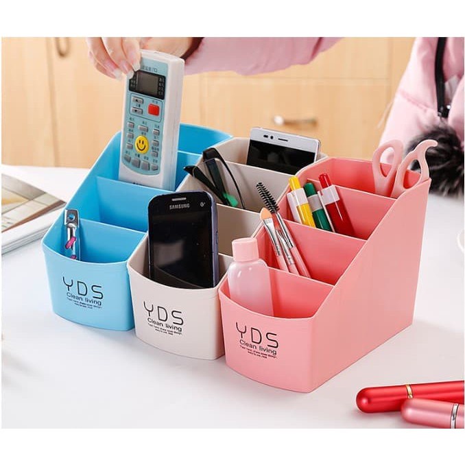 (C055) HOKO Rak Meja Kantor / Kotak ATK / Kotak Penyimpanan Alat Tulis Pena Pensil / Rak Tempat Alat Tulis / Rak Organizer