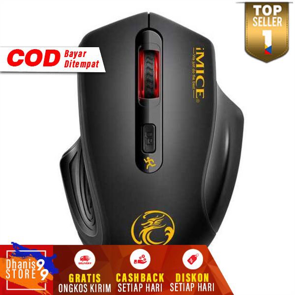 Gaming Mouse Wireless 2000 DPI Mos Game Wireles Normal Version