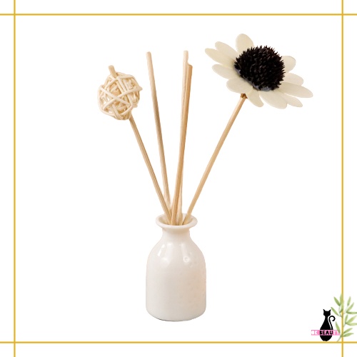 REED DIFFUSER PENGHARUM RUANGAN AROMA 30ML AROMATHERAPY DEKORASI STIK ROTAN STICKS PARFUM