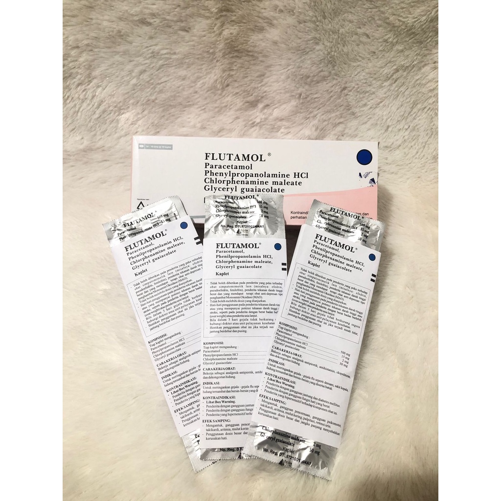 FLUTAMOL TABLET/OBAT BATUK DAN FLU
