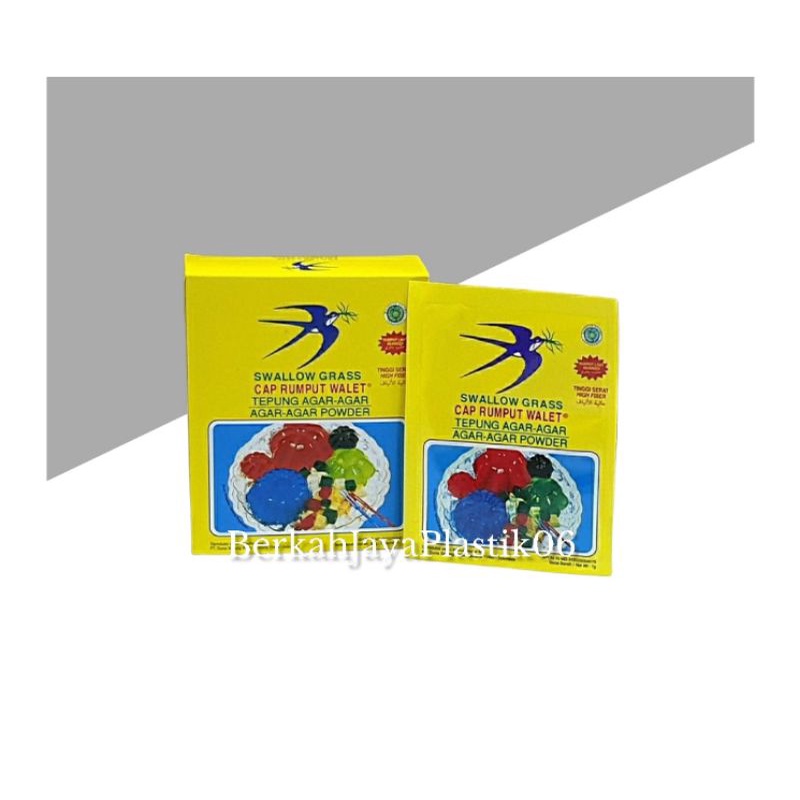 

LAKU Agar Swallow Grass/ Swallow Lily 1 Box isi 12 pcs