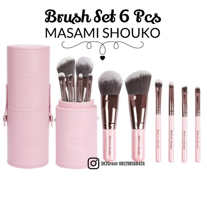 MASAMI SHOUKO Brush Set 6pcs With Case